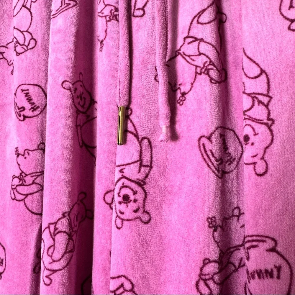 Disney Winnie the Pooh Pajama Set Women’s Small Pink Lounge Sleepwear Cute - Picture 10 of 13